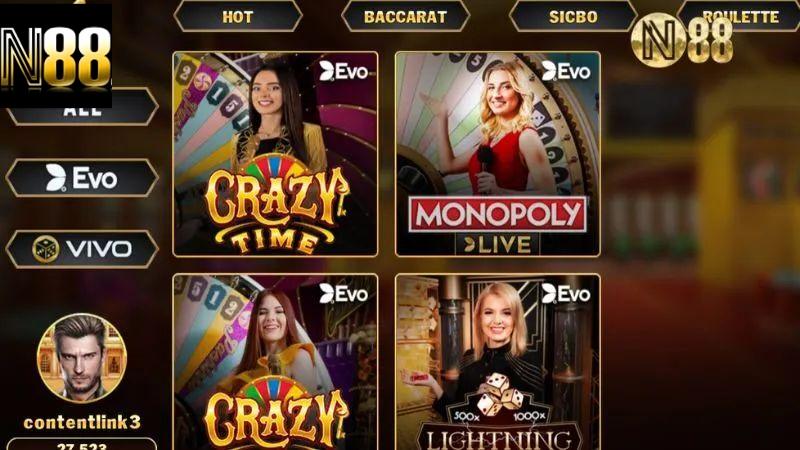 N88 – Thương hiệu định hình lại chuẩn mực trải nghiệm Casino